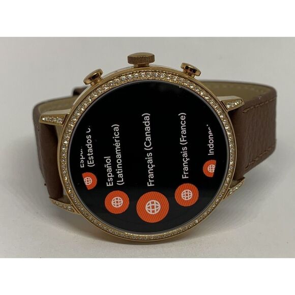 Fossil Gen 4 Authentic Digital Dial Smart Watch Custom Band FTW6011 ZA786 - Picture 6 of 12